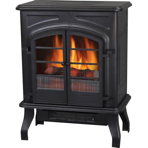 e-Flame USA Jasper Free Standing <strong>Electric</strong> Fireplace <strong>Stove</strong> - Red. . Walmart electric stove